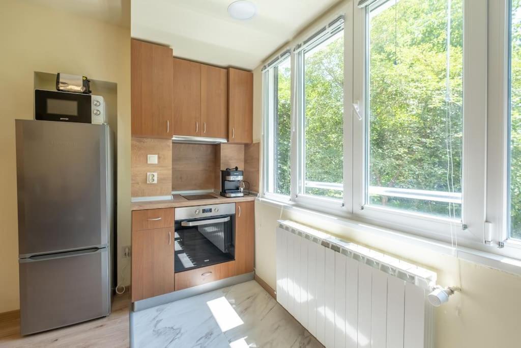 Top Location, Brand New 3 Bdrm Apt & Free Parking Sofia Eksteriør billede
